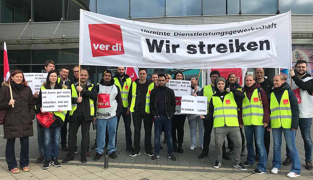 Trotz der Repressionen treten Teile der Belegschaft weiterhin in den Streik.