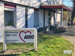 Die ehemaligen Bürocontainer der Bundesgartenschau im Westfalenpark wurden zum Kinder- und Jugendtreff umfunktioniert. 