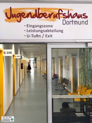 Im Jugendberufshaus arbeiten Arbeitsagentur, Jobcenter und Stadt Dortmund Hand in Hand.