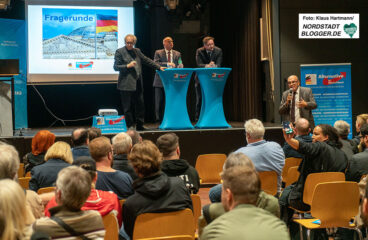 AFD Bürgerdialog im Dietrich-Keuning-Haus und Gegenveranstaltung