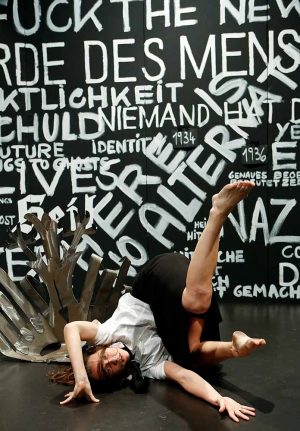 Ann-Kathrin Hinz probt derzeit für „Name: Sophie Scholl im KJT. Foto: Birgit Hupfeld/ TheaterDO