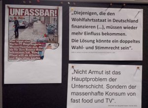 Medien produzieren und verbreiten gängige Klischees - und heizen die Stimmung gegen wirtschaftlich Benachteiligte an. 