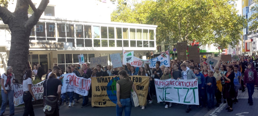 Klimastreik in Dortmund. Foto: Claus Stille