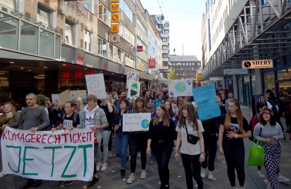 Klimastreik in Dortmund. Foto: Marian Thöne