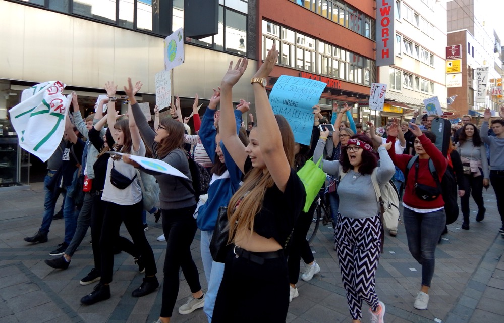 Klimastreik in Dortmund. Foto: Marian Thöne