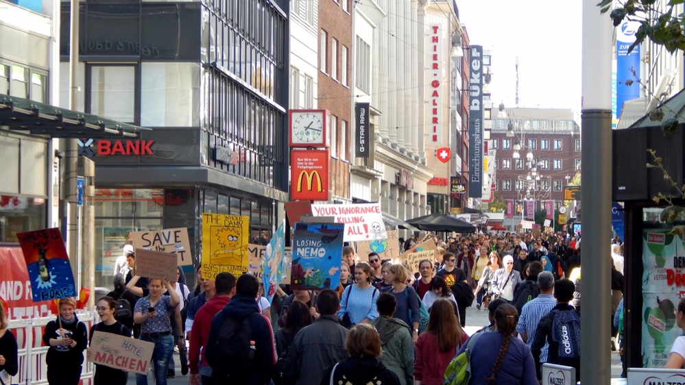 Klimastreik in Dortmund. Foto: Marian Thöne