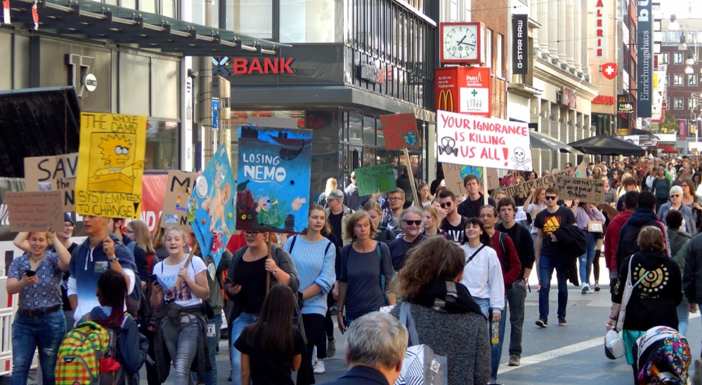 Klimastreik in Dortmund. Foto: Marian Thöne