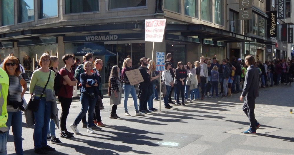 Klimastreik in Dortmund. Foto: Marian Thöne