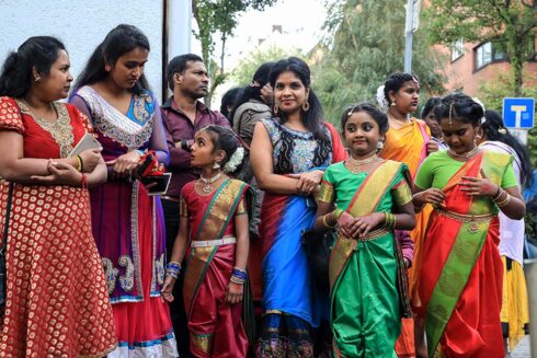 do-Straßenfest der Tamilen