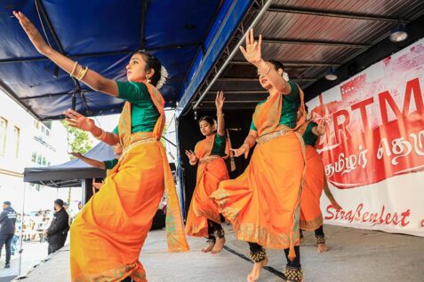 do-Straßenfest der Tamilen