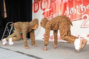 do-Straßenfest der Tamilen