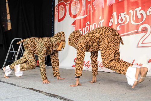 do-Straßenfest der Tamilen