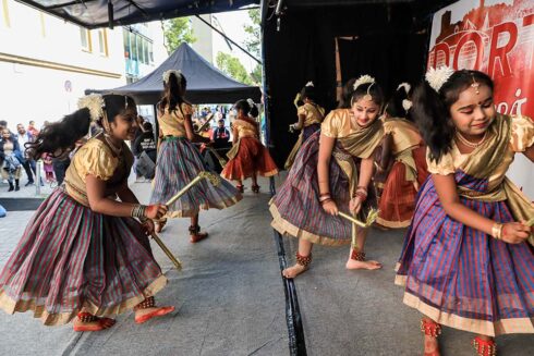 do-Straßenfest der Tamilen