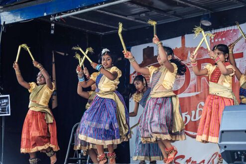 do-Straßenfest der Tamilen