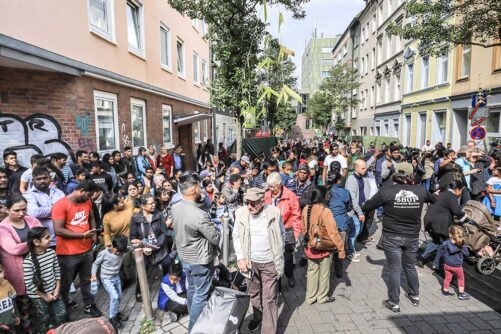 do-Straßenfest der Tamilen