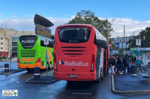 Die Fernbusse und der ZOB sind eine Belastung für die Nordstadt. Foto: Alex Völkel