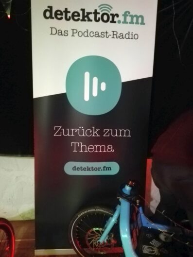 ANTRITT detektor fm Lastenräder im Rekorder19