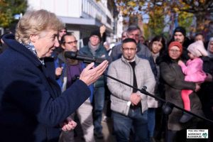 Die Ombudsfrau der Bundesregierung für die NSU-Opferfamilien, Prof. Dr. Barbara John.