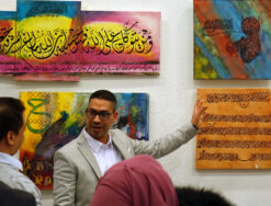 Arabische Kalligraphie Redouane Zouair 44