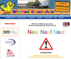 Die Winfried-Grundschule hat mit Gerüchten und Falschmeldungen zu kämpfen. 