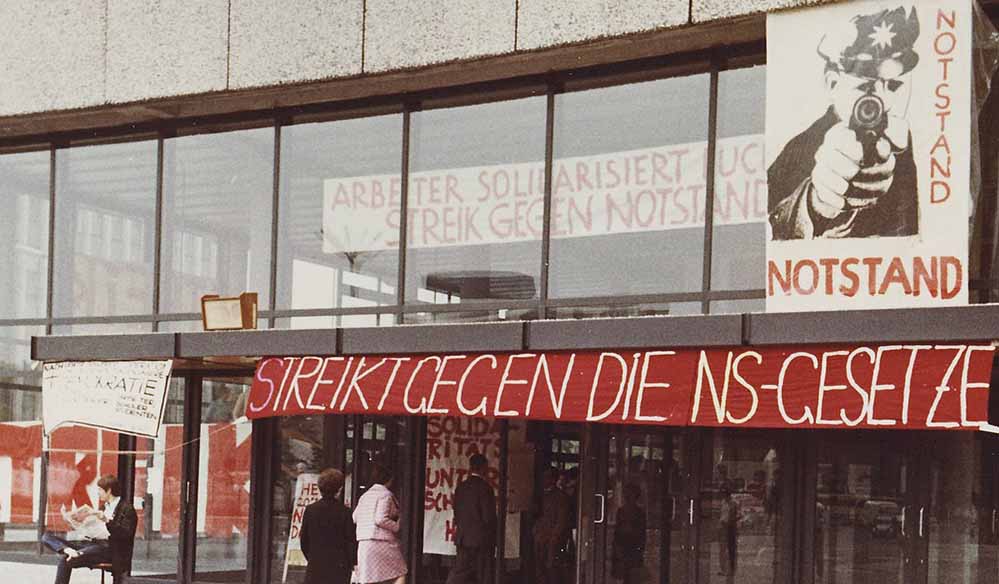 Proteste an der TU Berlin 1968. Bildquelle: Wikipedia, Holger.Ellgaard – Eigenes Werk, CC BY 3.0