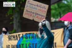 1. Mai Grenzenlos Solidarisch, Demonstration am Sonnenplatz