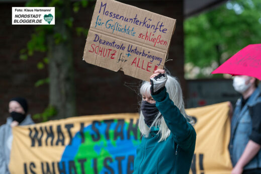 1. Mai Grenzenlos Solidarisch, Demonstration am Sonnenplatz