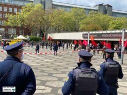 NSB - Corona - Ordnungsamt - Tag der Arbeit - Internationalistisches Bündnis MLPD 2