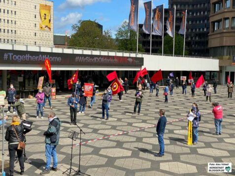 NSB - Corona - Tag der Arbeit - Internationalistisches Bündnis MLPD 10