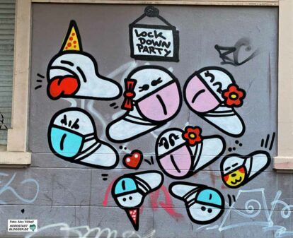 NSB - Graffiti - Ghosting - Corona-Party 02