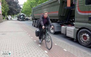 Radverkehr in der Nordstadt ist zumeist nicht sicher. Das treibt Thomas Oppermann um.