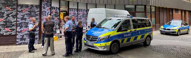 Gleich am ersten Öffnungstag gab es den ersten Polizeieinsatz am neuen Thor Steinar-Laden „Tønsberg“ in Dortmund.