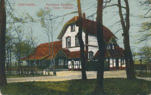 Fprsthaus Burgholz aus Osten, 1914 (Sammlung Klaus Winter)