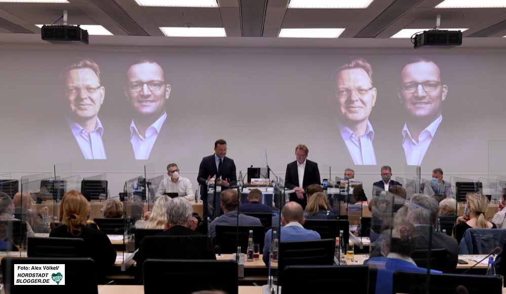 In den Räumen der KVWL fand der CDU-Wahlkampftermin statt. Fotos: Alex Völkel
