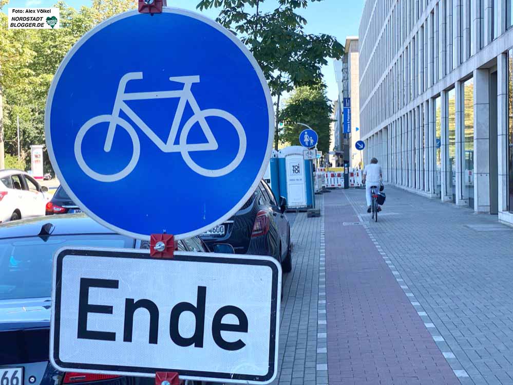 Mehr Rücksicht auf den Radverkehr fordern die Umweltverbände bei Bauarbeiten. Foto: Alex Völkel