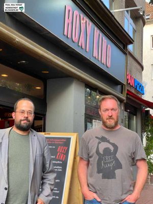 Sascha Kirchhoff und Holga Rosen haben 2011 das Roxy-Kino in der Münsterstraße übernommen.