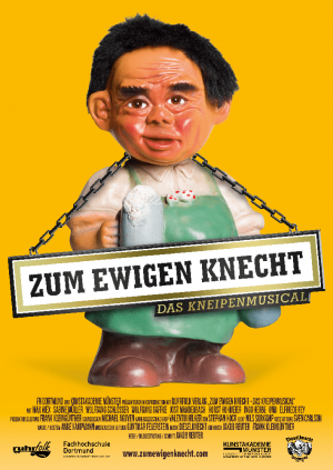 Das Filmplakat des Kneipenmusicals „Zum Ewigen Knecht“. 