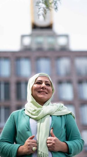 Fatime Sahin ist für die neu gegründete BVT in die Bezirksvertretung Innenstadt-Nord gewählt worden. Foto: Mustafa Sirin