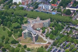 Blick auf die Signal Iduna Hauptverwaltung in Dortmund.