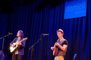 Für die Musiker, Andie Cadie und Mark Bloomer war es der erste Auftritt nach sechs Monaten Zwangspause.