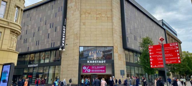 Das traditionsreiche Karstadt-Stammhaus am Westenhellweg.