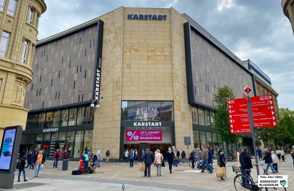 Das traditionsreiche Karstadt-Stammhaus am Westenhellweg.