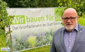  Ulrich Finger ist Leiter des städtischen Grünflächenamtes. Foto: Alex Völkel