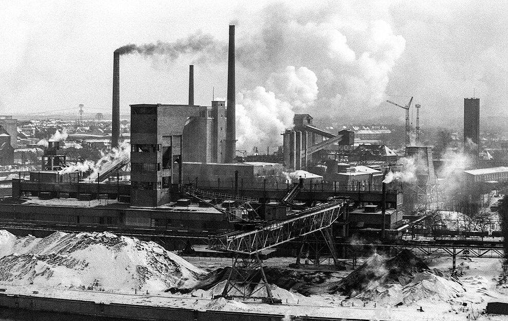 Die Gaskokerei Rummelsburg in Berlin-Lichtenberg 1981. Fotos: Günter Krawutschke