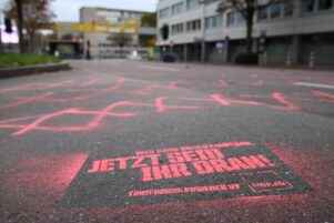 Verdi Streik 20 10 Aufbau Kwickern00015