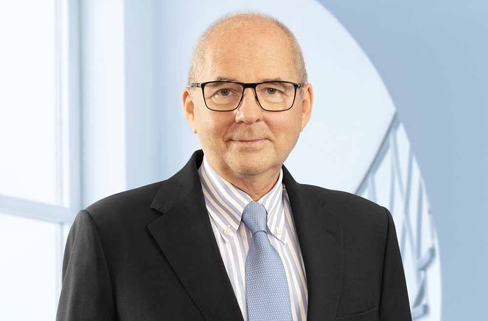 IHK-Präsident Heinz-Herbert Dustmann wird mit dem City-Ring 2021 ausgezeichnet. Foto: IHK