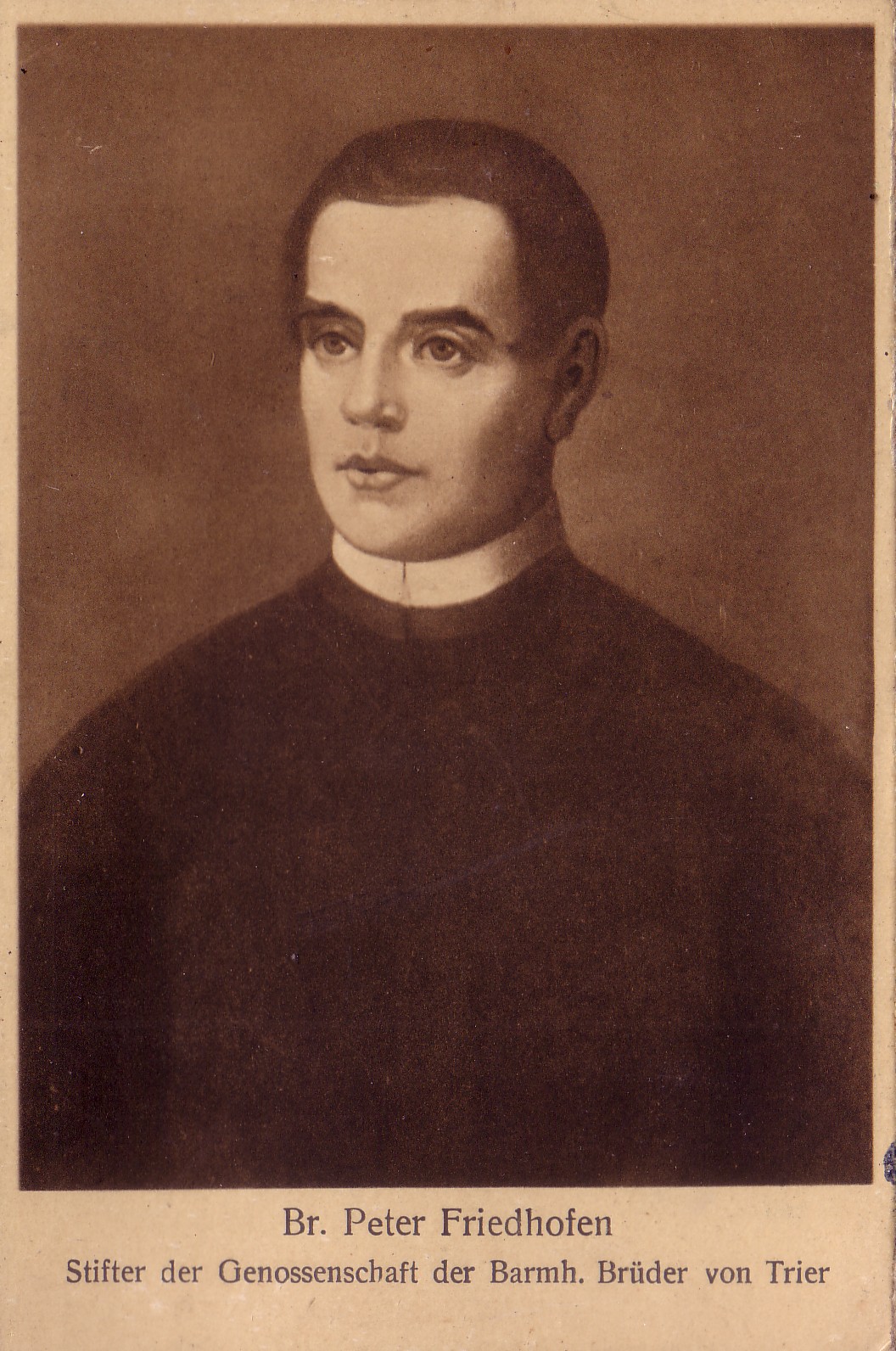 Bruder Peter Friedhofen, Stifter der Genossenschaft