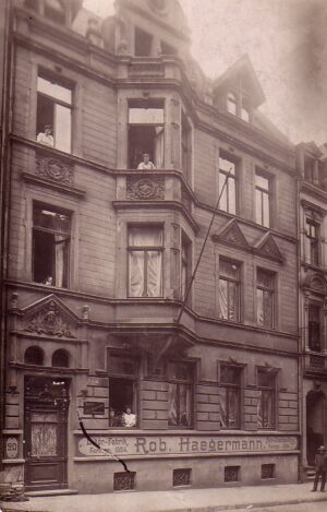 Burgmundastr. 20, um 1910 (Sammlung Klaus Winter)