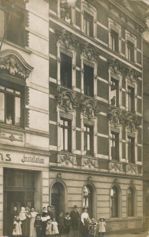 Burgmundastr. 32, um 1910 (Sammlung Klaus Winter)