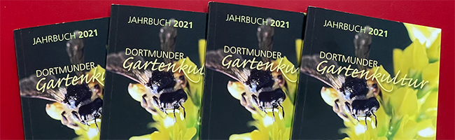 Das Jahrbuch „Dortmunder Gartenbaukultur 2021“ ist kostenlos erhältlich. Foto: Alex VölkelDas Jahrbuch „Dortmunder Gartenbaukultur 2021“ ist kostenlos erhältlich. Foto: Alex Völkel